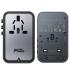 ACEFAST Z1 PD 75W Fast Charger 3 Type-C + 2 USB-A GaN Travel Power Socket with EU / UK / US / AU Plug - Black